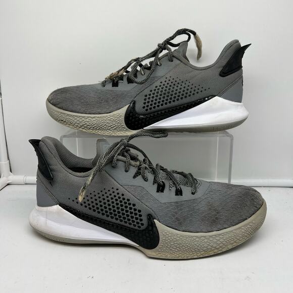 Nike Shoes Mens 8 Kobe Mamba Fury Basketball Cool Grey Black CK6632-001 Bryant - Picture 1 of 10